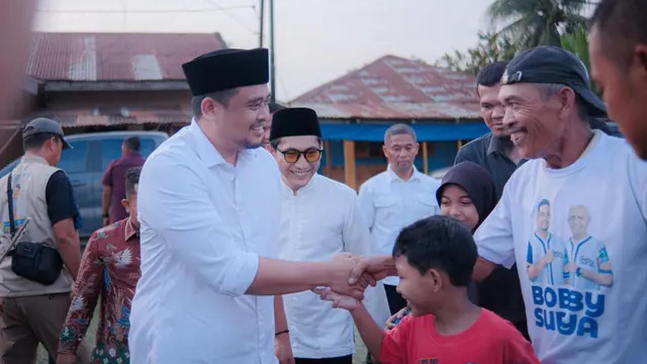 Teriakan 'Gubernur Sumut' Menggema Saat Bobby Nasution Sapa Warga Binjai