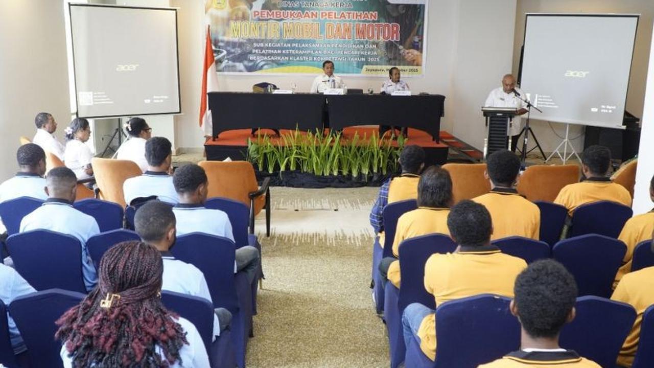 40 Peserta Siap Jadi Montir Handal! Pemkot Jayapura Tingkatkan Keterampilan Lewat Pelatihan Otomotif Jayapura