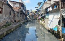 Miris Warga Bantaran Kali Ciliwung Ibu Kota, Hidup Berdampingan dengan Bau Sampah