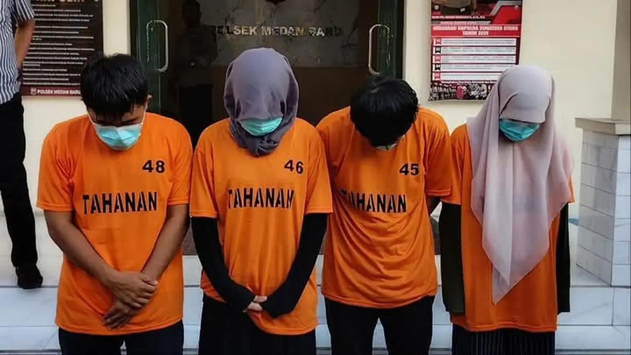 Para tersangka perjokian
