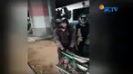 Kedua pengendara menolak dan memaki petugas. Tak cukup sampai di situ, keduanya juga merusak dan mengancam akan membakar sepeda motornya.
