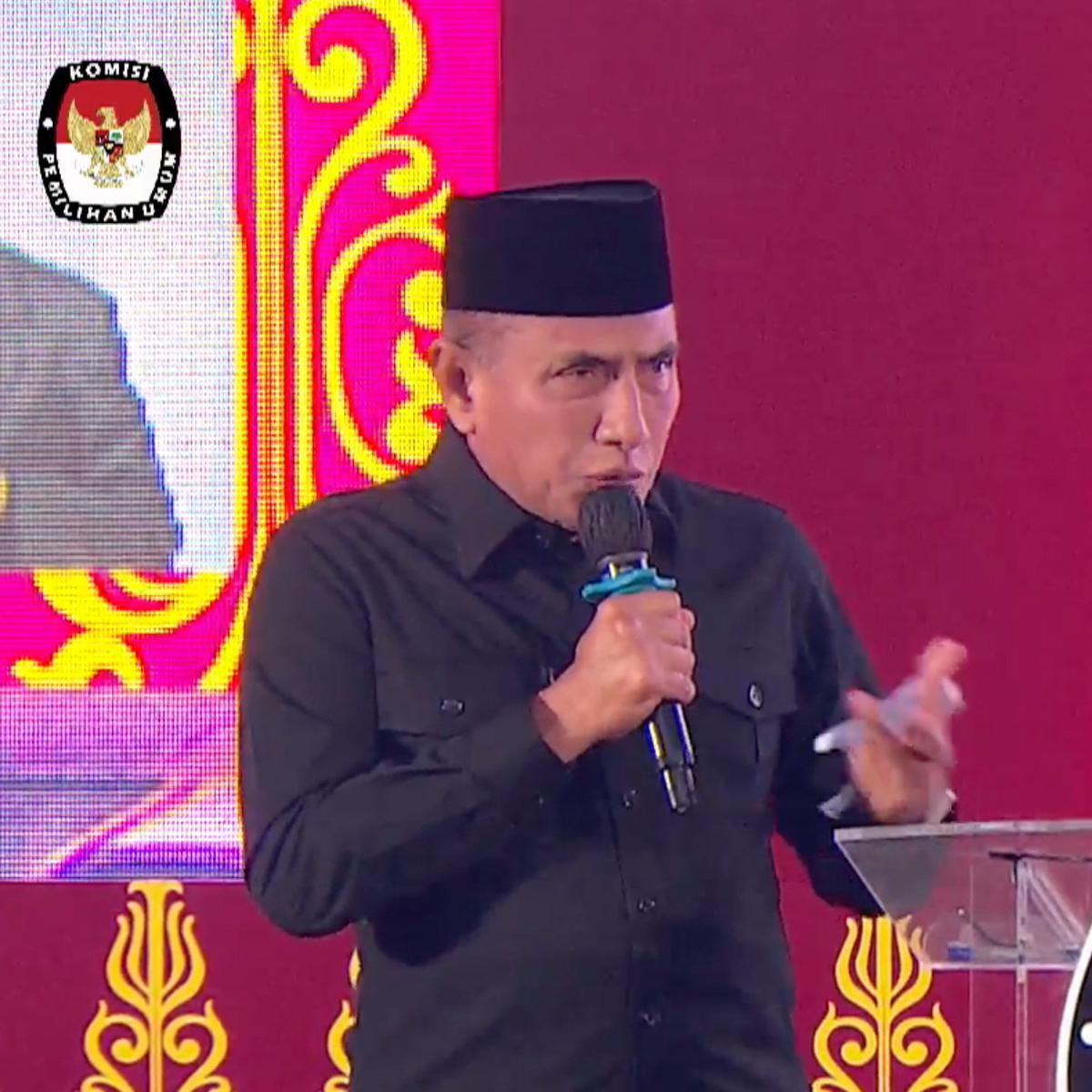Cagub Edy Rahmayadi di debat pillada sumut