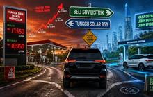 OPINI: Tercekik Harga Dexlite dan Pertadex, Pemilik Pajero dan Fortuner Membeli SUV Listrik atau Menunggu Harga Solar B5O Rilis di 1 Juli?