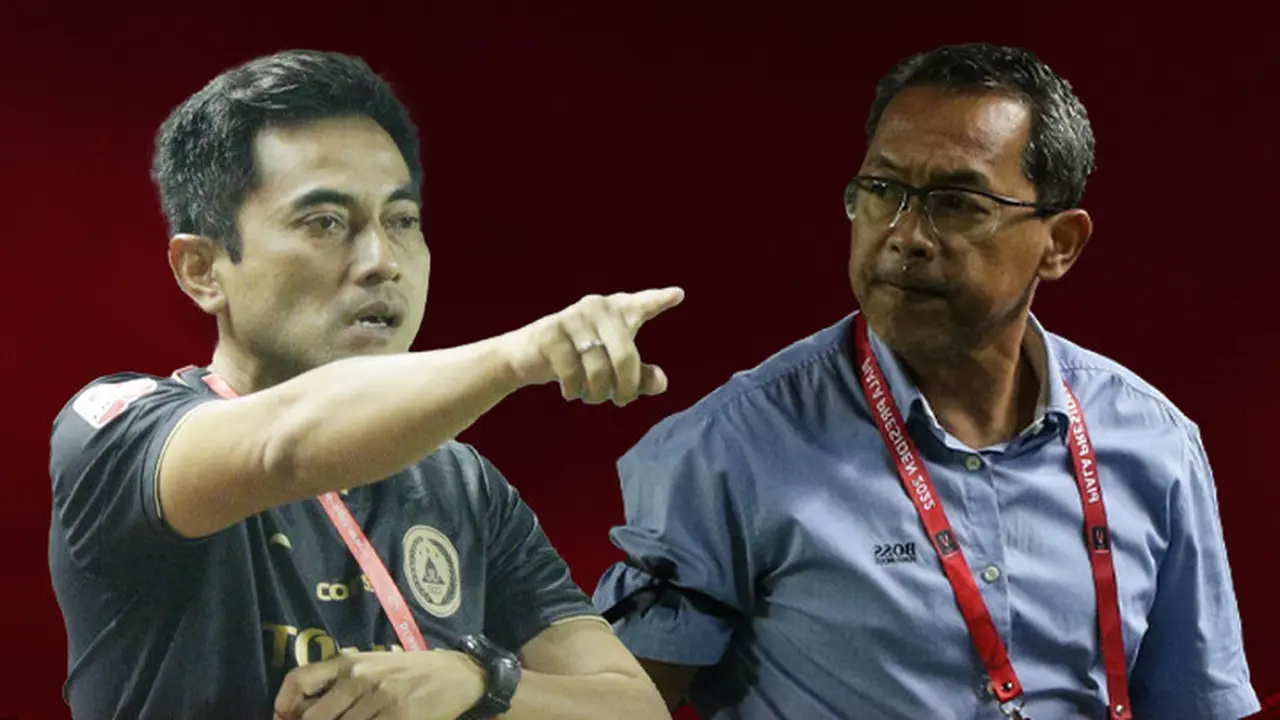 Liga 1 - Duel pelatih PSS Vs Persebaya: Seto Vs Aji Santoso