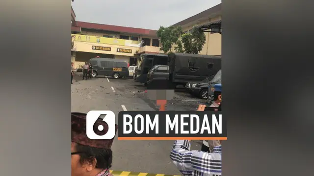 Sebuah bom bunuh diri meledak di dekat kantin Mapolresta Medan. Pelaku diduga dua orang dan mengenakan atribut ojek online ketika meledakkan diri.