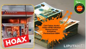 Cek Fakta: Hoaks Video SPBU Dibakar Massa karena Protes Kebijakan BBM