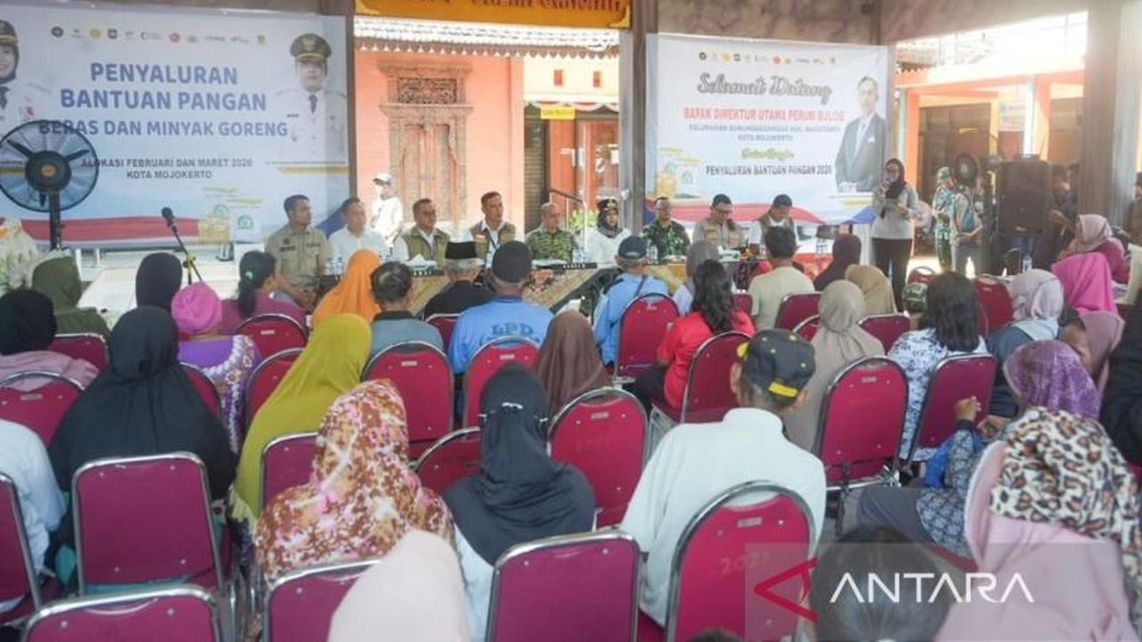Penyaluran Bantuan Pangan Mojokerto Tuntas, 14.507 KK Terima Manfaat Sebelum dan Sesudah Lebaran