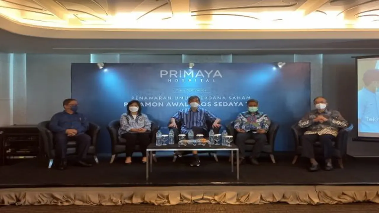 Paparan publik PT Famon Awal Bros Sedaya Tbk, pengelola Primaya Hospital, Senin (17/10/2022) (Foto: Liputan6.com/Elga N)