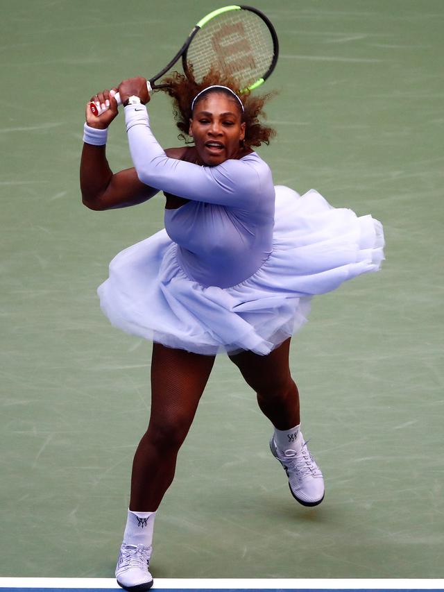 Mirip Penari Balet, Begini Gaya Busana Serena Williams di AS Terbuka 2018