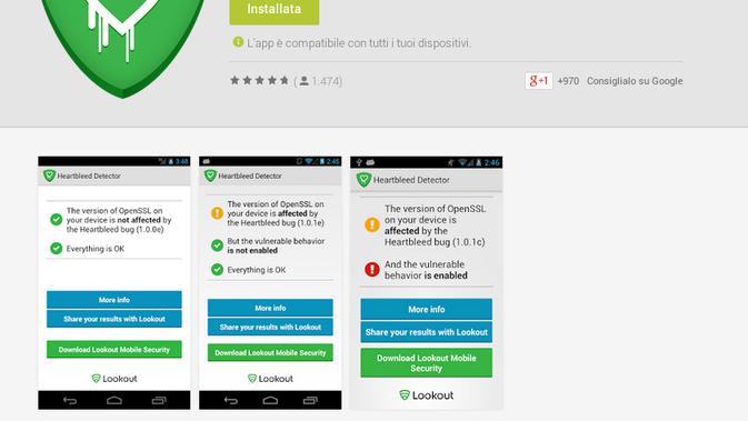 Pakai Aplikasi Ini Untuk Deteksi Serangan Heartbleed Di Android Tekno Liputan6 Com