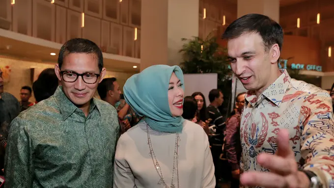 [Bintang] Manoj Punjabi dan Sandiaga Uno