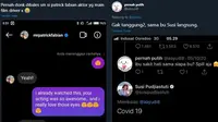 6 Screenshoot Netizen Dinotice Publik Figur Ini Bikin Senyum, Bukti Bahagia Itu Sederhana