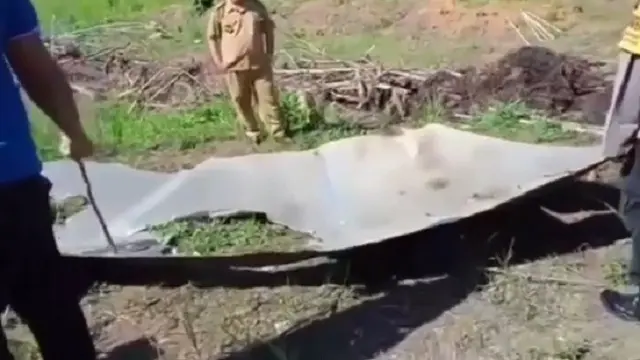 Sampah Antariksa Jatuh di Sanggau Kalbar