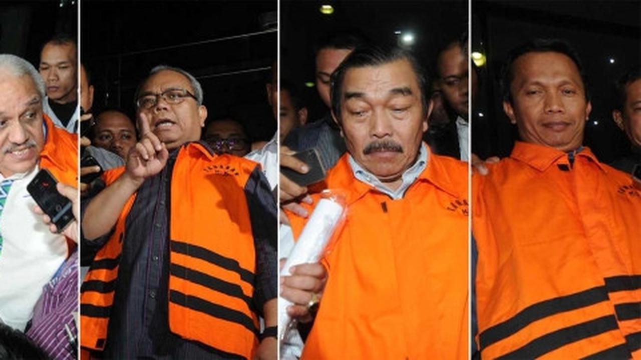 KPK tahan 4 anggota DPRD Sumut terkait kasus suap APBD