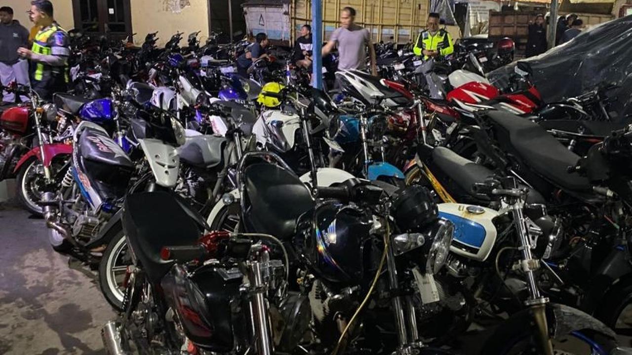 Polresta Pati Tindak 117 Pengendara Knalpot Brong dalam Operasi Keselamatan Candi 2026