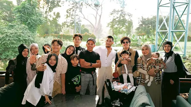 Potret perayaan ulang tahun Saaih Halilintar (Sumber: Instagram/@saaihalilintar)