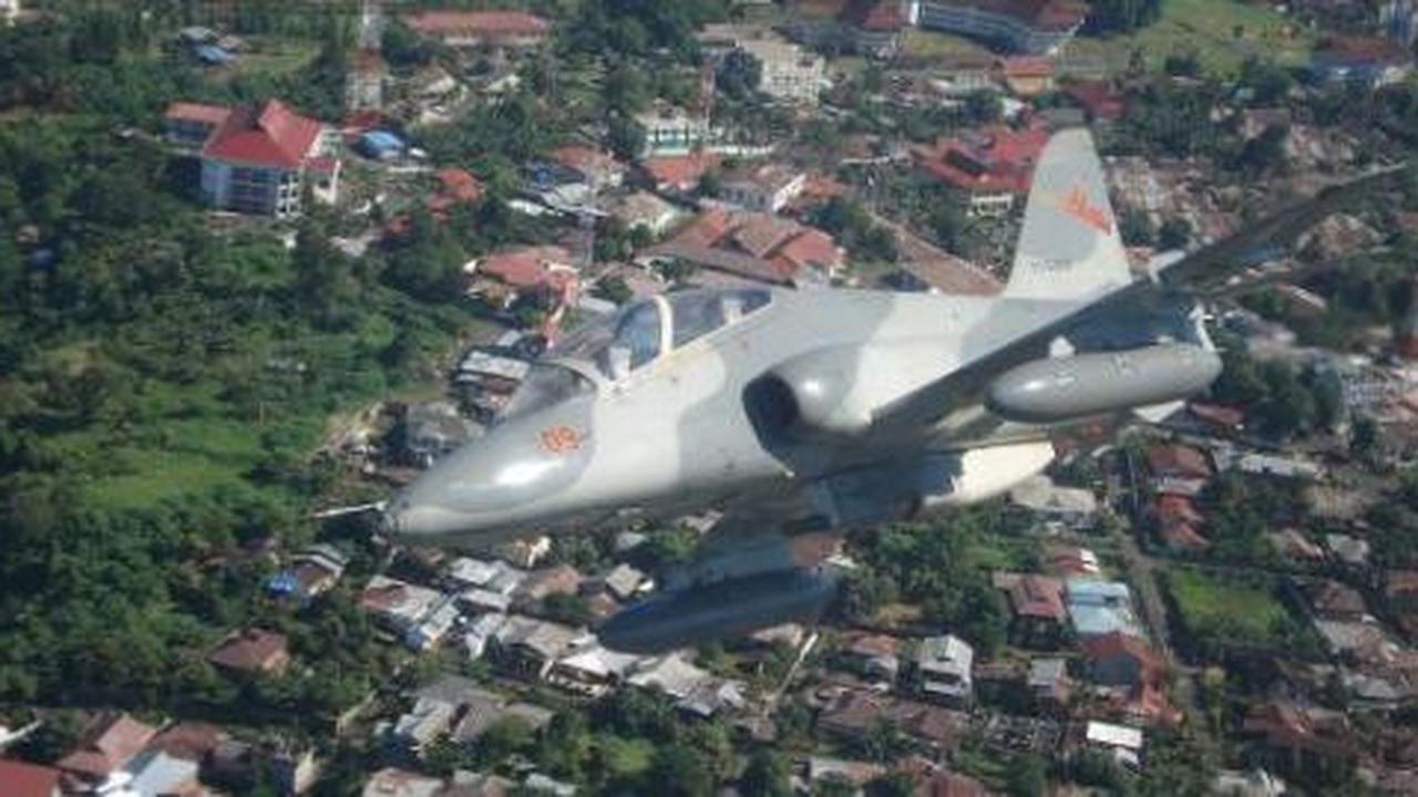 Pesawat Hawk TNI AU tergelincir di Lanud Pekanbaru