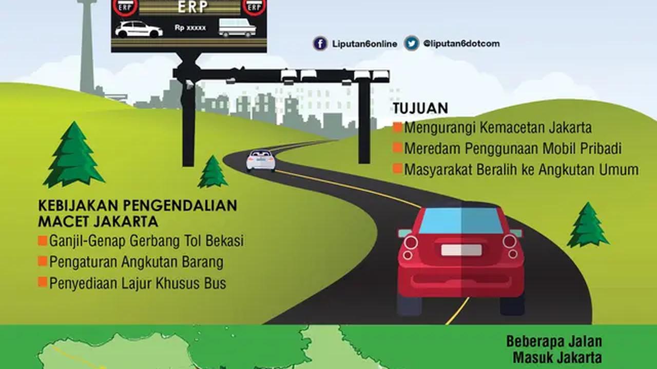 Infografis Mobil Masuk Jakarta Harus Bayar