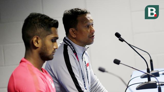 Jumpa Pers Singapura Vs Timnas indonesia