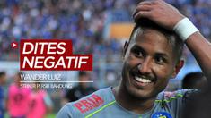 Berita video striker Persib Bandung, Wander Luiz, dinyatakan negatif dengan COVID-19 setelah keluar hasil tes PCR (Polymerase Chain Reaction).
