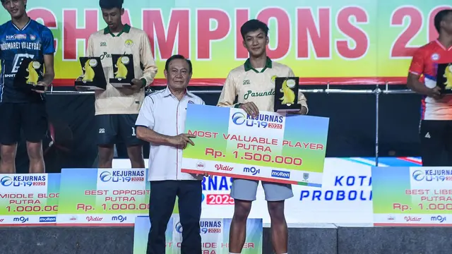 Fauzan Nibras  - Pasundan - Kejurnas Antarklub U-19 2025 - Bola Voli