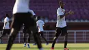 Tim Nasional (timnas) Mali U-17 menggelar latihan jelang laga babak 16 besar Piala Dunia U-17 di Lapangan Thor, Surabaya, Jawa Timur, Minggu (19/11/2023). (doc.LOC WCU17/NFL)