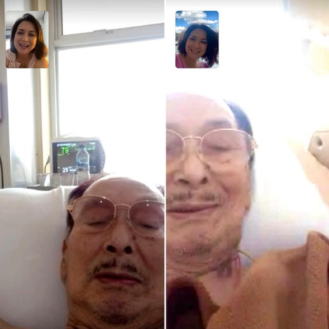 Ira Wibowo Umumkan Sang Ayah Sembuh dari Covid-19 Usai Terpapar di Usia 93 Tahun. (instagram.com/irawbw)