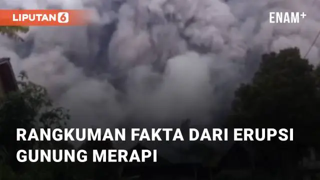 Erupsi Gunung Merapi terjadi pada Minggu (21/1/2024) pukul 14.12 WIB. Amplitude maksimum mencapai 70 mm dan durasi 239.64 detik