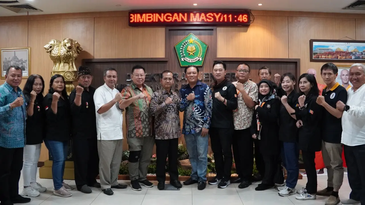 Ditjen Bimas Buddha menggelar Rapat Koordinasi Penyelenggaraan bersama panitia, Kamis (26/2/2025). (Istimewa)
