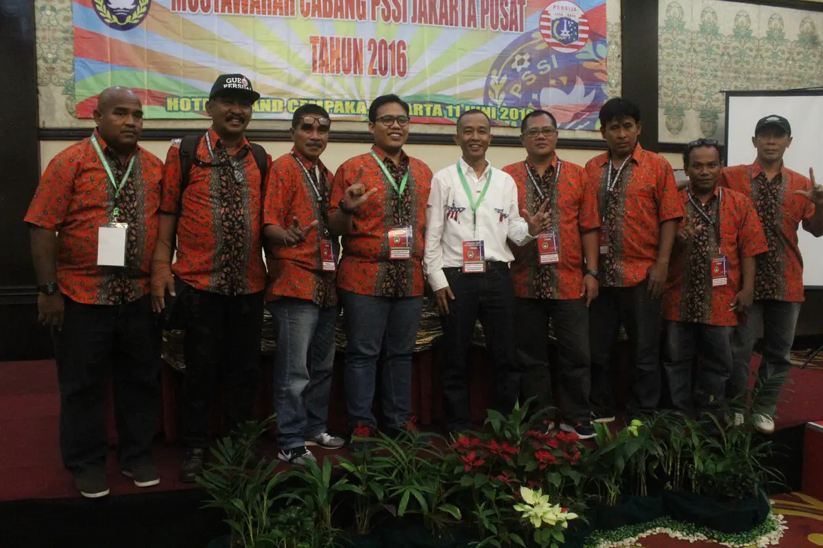 Pengurus Ascab PSSI Jakarta Pusat