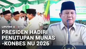 Hadiri Penutupan Munas-Konbes NU 2026, Presiden Prabowo Puji Kepekaan Ulama