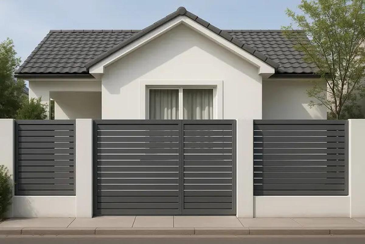 7 Model Pagar Tembok Rumah Minimalis Type 36, Desain Simpel tapi Tetap Elegan