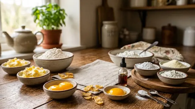 Bahan-Bahan Corn Flakes Cookies