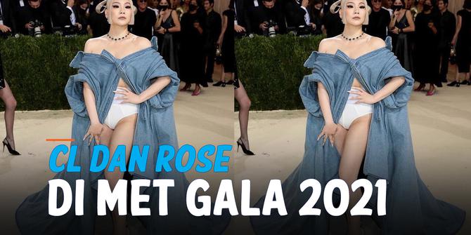 VIDEO: CL dan ROSE Jadi Artis Kpop Pertama yang Hadiri Met Gala 2021