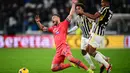 Meski tampil menyerang hingga akhir laga, Juventus tetap tidak bisa membobol gawang Udinese. (MARCO BERTORELLO/AFP)