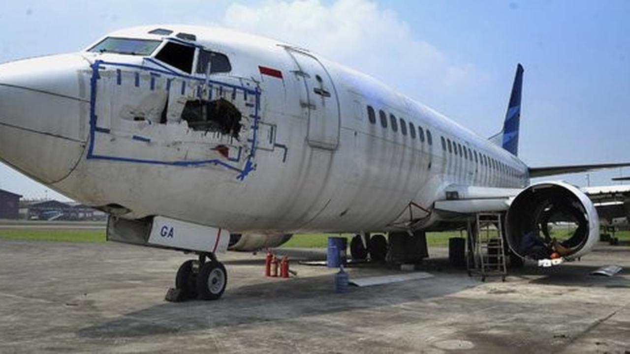 Harga bangkai pesawat Garuda Indonesia setara Nissan X Trail baru