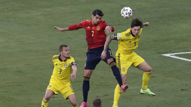 Piala Eropa 2020 Spanyol melawan Swedia: Victor Lindelof