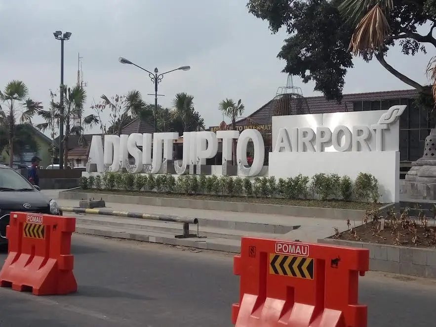 Bandara Adisutjipto Yogyakarta (Liputan6.com / Switzy Sabandar) 