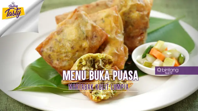 [Bintang] Menu Buka Puasa: Martabak Kulit Lumpia