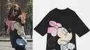 Ada juga T-Shirt menggemaskan dengan Minnie Mouse koleksi dari Bershka seharga Rp339.900. 