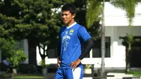 Bek Persib Bandung, Achmad Jufriyanto. (Liputan6.com/Kukuh Saokani)
