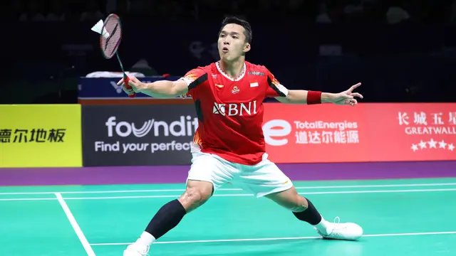 Jonatan Christie - Piala Thomas 2024 - Piala Thomas