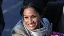 Meghan Markle ternyata miliki darah kulit hitam. Ibunya adalah seorang Afrika-Amerika dan ayahnya keturunan Belanda-Irlandia. (Adrian Dennis / AFP)