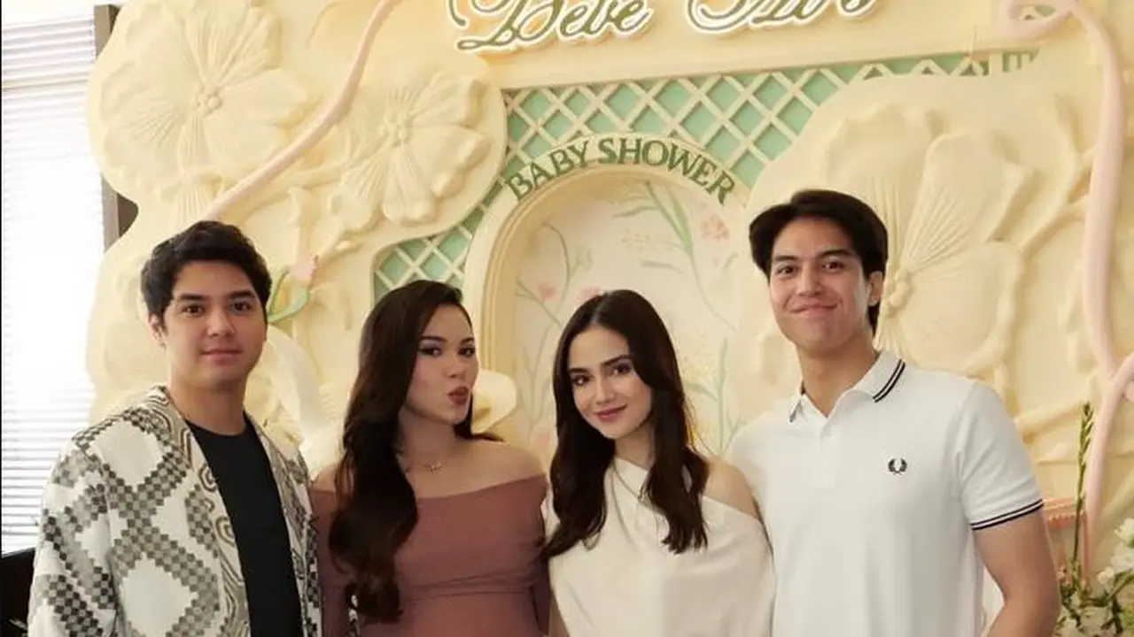 Gaya Couple Hadiri Pesta Ultah dan Baby Shower Alyssa Daguise, El Rumi-Syifa Hadju hingga Dul Jaelani-Tissa Biani