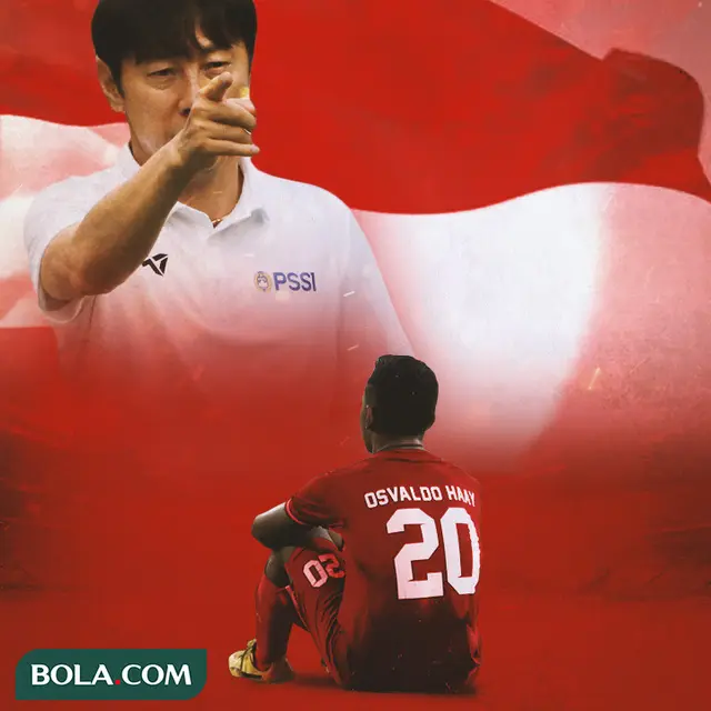 Timnas Indonesia - Ilustrasi Osvaldo Haay indisipliner di Timnas Indonesia