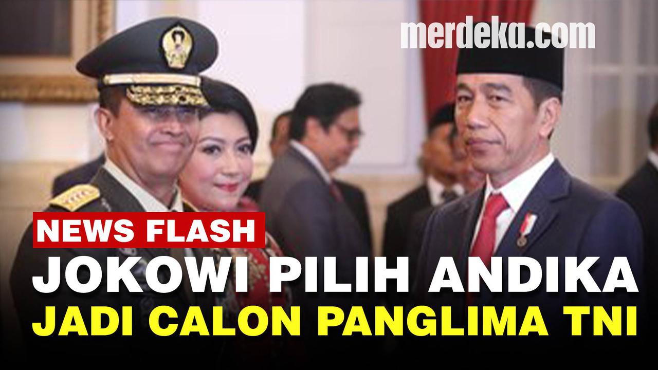 VIDEO: BREAKING NEWS! Jokowi Tunjuk Kasad Jenderal Andika Jadi Calon Panglima TNI