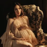 Detik-detik jelang melahirkan, Alyssa Daguise masih mengeluarkan stok foto maternity shootnya [@alyssadaguise]