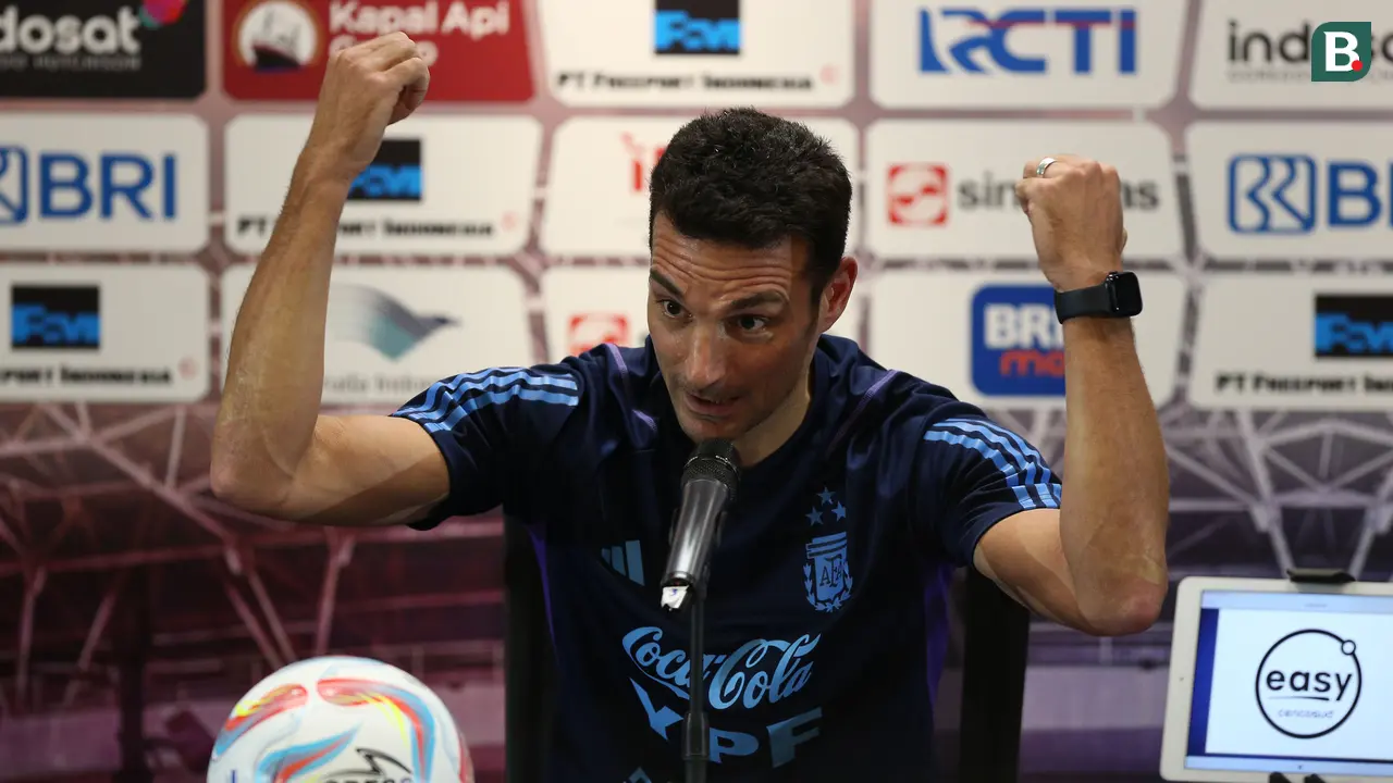 Konferensi Pers Timnas Argentina Jelang FIFA Matchday Melawan Timnas Indonesia