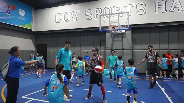 Coaching Clinic Harlem Globetrotters di Jakarta