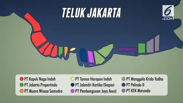 Moratorium reklamasi Teluk Jakarta akhirnya dicabut pemerintah pusat. Pencabutan dilakukan 5 Oktober 2017.